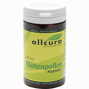 Allcura Blütenpollen Kapseln  40 Stück - ab 7,67 €