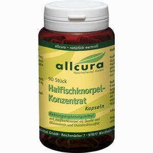 Allcura Haifischknorpel- Konzentrat Kapseln  90 Stück - ab 10,70 €