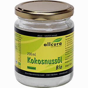 Allcura Kokosnussöl- Bio 200 ml - ab 5,24 €