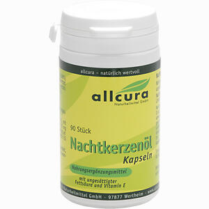 Allcura Nachtkerzenöl Kapseln  90 Stück - ab 11,46 €