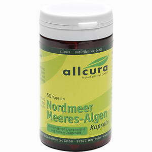 Allcura Nordmeer Meeres- Algen Kapseln  60 Stück - ab 5,86 €