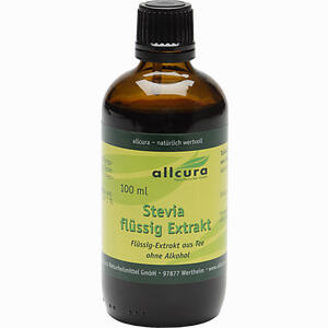 Allcura Stevia Flüssig Extrakt 100 ml - ab 3,33 €