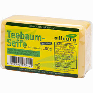 Allcura Teebaum- Seife  100 g - ab 2,25 €