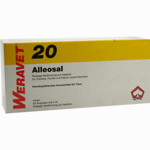 Alleosal 20 Vet Ampullen 40 x 2 ml - ab 51,80 €