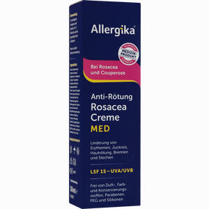 Allergika Anti- Rötung Rosacea Creme Med 30 ml - ab 17,43 &euro;
