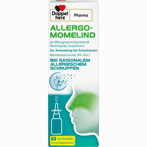 Allergo- Momelind Von Doppelherzpharma 50 Ug/Sprühstoß Nasenspray Suspension 10 g Allergo- Momelind Von Doppelherzpharma 50 Ug/Sprühstoß Nasenspray Suspension 10 g