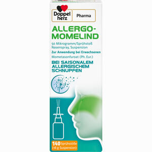Allergo- Momelind Von Doppelherzpharma 50 Ug/Sprühstoß Nasenspray Suspension 18 g - ab 5,07 €