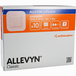 Allevyn Adhesive 10x10cm Haftende Wundauflagen Verband 10 Stück - ab 144,92 €