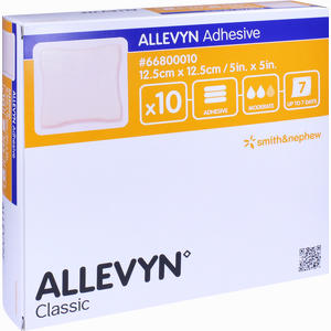 Allevyn Adhesive 12. 5x12. 5cm Haftende Wundauflage Ve 10 Stück - ab 266,92 €