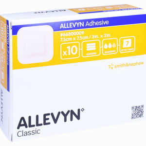Allevyn Adhesive 7. 5x7. 5cm Haftende Wundauflage 10 Stück - ab 120,80 €
