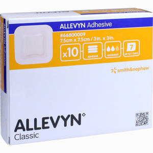 Allevyn Adhesive 7.5x7.5cm Hydrozell Verband Kompressen 10 Stück - ab 88,98 €