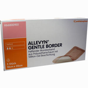Allevyn Gentle Border 10x20cm Verband 5 Stück - ab 163,03 €