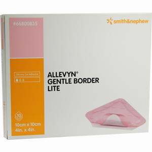 Allevyn Gentle Border Lite 10x10cm Verband Smith & Nephew GmbH 10 Stück - ab 80,00 €