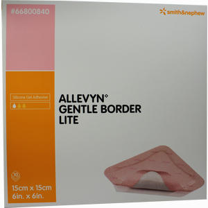 Allevyn Gentle Border Lite 15x15cm Verband  10 Stück - ab 189,00 €
