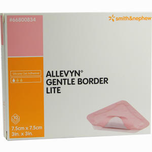 Allevyn Gentle Border Lite 7.5x7.5cm Verband Smith & Nephew GmbH 10 Stück - ab 21,20 €
