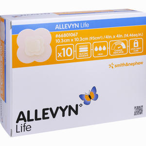 Allevyn Life 10.3x10.3cm Verband Smith & Nephew GmbH 10 Stück - ab 59,40 €