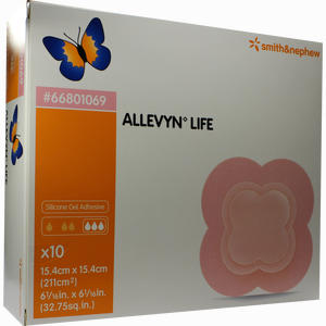 Allevyn Life 15.4x15.4cm Verband Smith & Nephew GmbH 10 Stück - ab 109,95 €