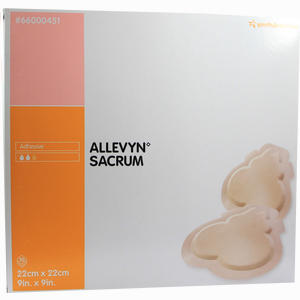 Allevyn Sacrum 22x22cm Schaumverband  10 Stück - ab 1,14 €