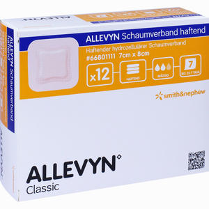 Allevyn Schaumverband Haftend 7x8cm  12 Stück - ab 149,90 €