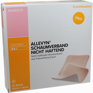 Allevyn Schaumverband Nicht Haftend 14x16cm  12 Stück - ab 389,00 €