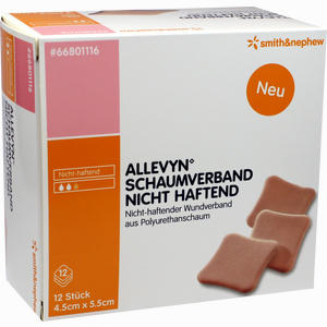 Allevyn Schaumverband Nicht Haftend 4.5x5.5cm  12 Stück - ab 95,30 €