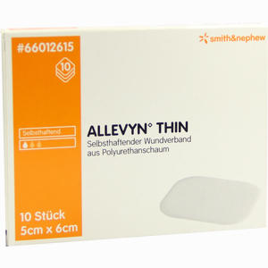 Allevyn Thin 5x6cm Wundauflage Verband 10 Stück - ab 78,05 €