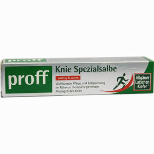 Allgäuer Latschenkiefer Proff Knie Spezialsalbe  50 ml