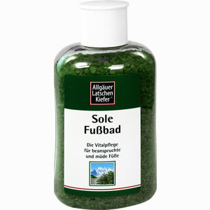 Allgäuer Latschenkiefer Sole Fußbad Bad 350 g - ab 5,27 €