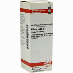 Allium Cepa D2 Dilution 20 ml - ab 0,00 €