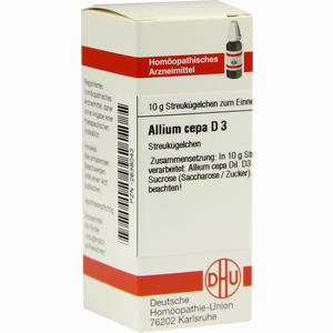 Allium Cepa D3 Globuli 10 g - ab 8,71 €