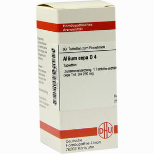 Allium Cepa D4 Tabletten 80 Stück - ab 9,44 €