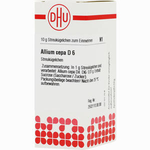 Allium Cepa D6 Globuli 10 g - ab 7,40 €