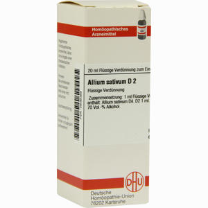 Allium Sativum D2 Dilution 20 ml - ab 11,56 €