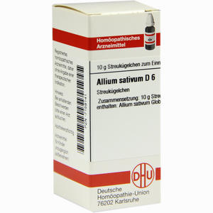 Allium Sativum D6 Globuli 10 g - ab 7,66 €