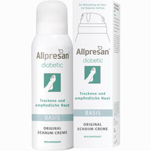 Allpresan Diabetic Fuss- Schaum- Creme Basistherapie  125 ml Allpresan Diabetic Fuss- Schaum- Creme Basistherapie  125 ml