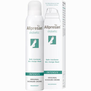 Allpresan Diabetic Fuß- Schaum- Creme Intensiv  200 ml - ab 14,55 €