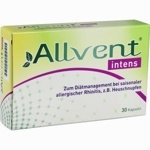 Allvent Intens Kapseln 30 Stück Allvent Intens Kapseln 30 Stück