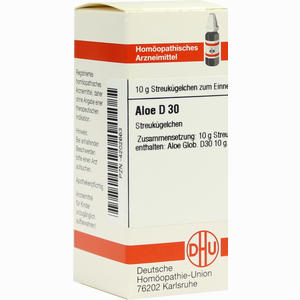 Aloe D30 Globuli 10 g - ab 8,22 €