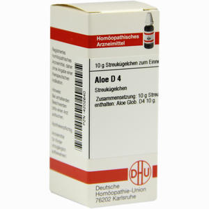 Aloe D4 Globuli 10 g - ab 7,75 €