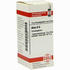 Aloe D6 Globuli 10 g - ab 7,66 €