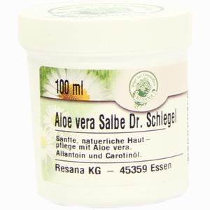 Aloe Vera Salbe Dr. Schlegel  100 ml - ab 12,82 €