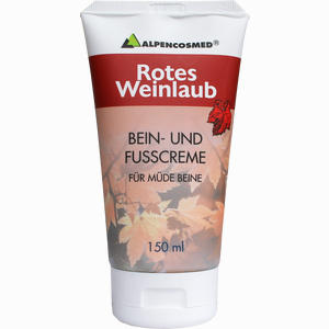 Alpencosmed Rotes Weinlaub Bein- und Fußcreme  150 ml - ab 5,69 €