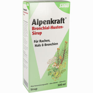 Alpenkraft Bronchial- Husten- Sirup Salus  500 ml - ab 0,00 €