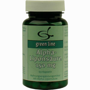 Alpha- Liponsäure 150mg Kapseln 60 Stück - ab 0,00 &euro;