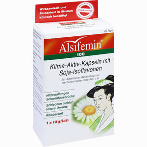 Alsifemin 100 Klima Aktiv M.soja 1x1 Kapseln  60 Stück - ab 24,24 €