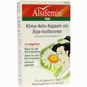 Alsifemin 100 Klima Aktiv mit Soja 1x1 Kapseln  30 Stück - ab 13,39 €