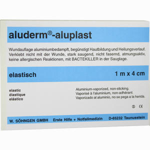 Aluderm Aluplast Wundverb Pflast Elast 1mx4cm 1 Stück - ab 10,43 &euro;