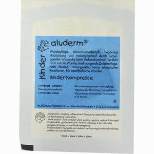 Aluderm Kinder Kompressen 4x6cm 1 Stück - ab 0,36 &euro;