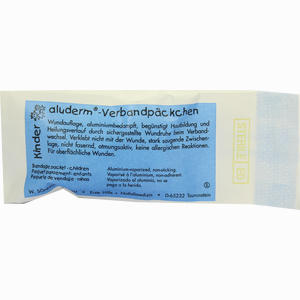 Aluderm Kinder Verbandpäckchen Klein 2mx4cm 1 Stück - ab 1,14 €