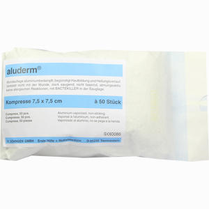 Aluderm Kompressen 7.5x7.5  50 Stück - ab 11,94 €